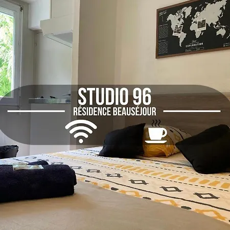 Studio 96 - Wi Fi Fibre - Residence Beausejour - Proche Centre Ville Troyes Exterior photo