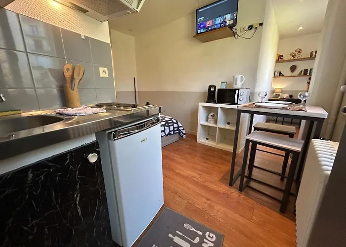 Studio 96 - Wi Fi Fibre - Residence Beausejour - Proche Centre Ville
